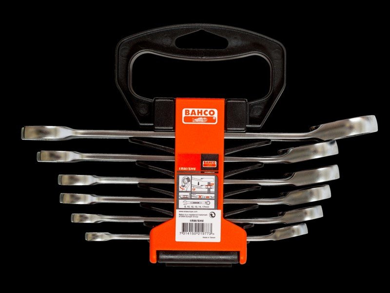 111M/11T BAHCO COMBIN. SPANNER SET 11PC
